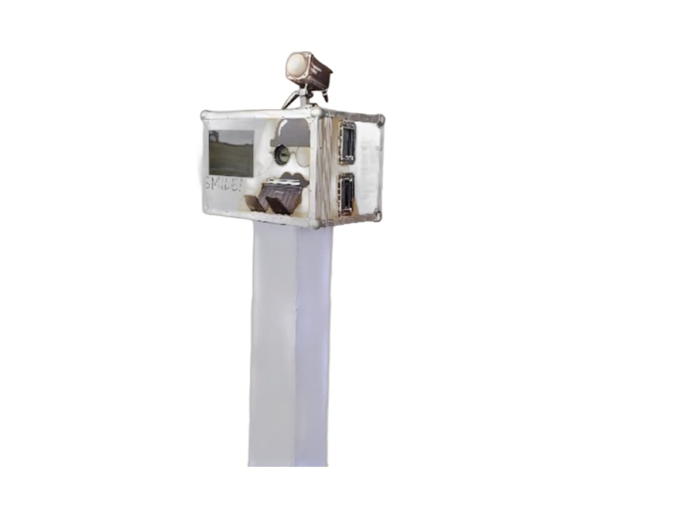 Fotobox mit Bildschirm und Drucker